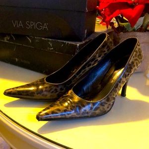 Via Spiga Leopard print pumps size 8.5 Abely